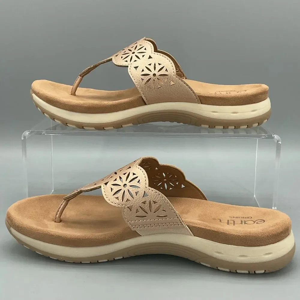 NEW Earth Women’s Sadie 3 Sandals Light Pink Size 7.5M